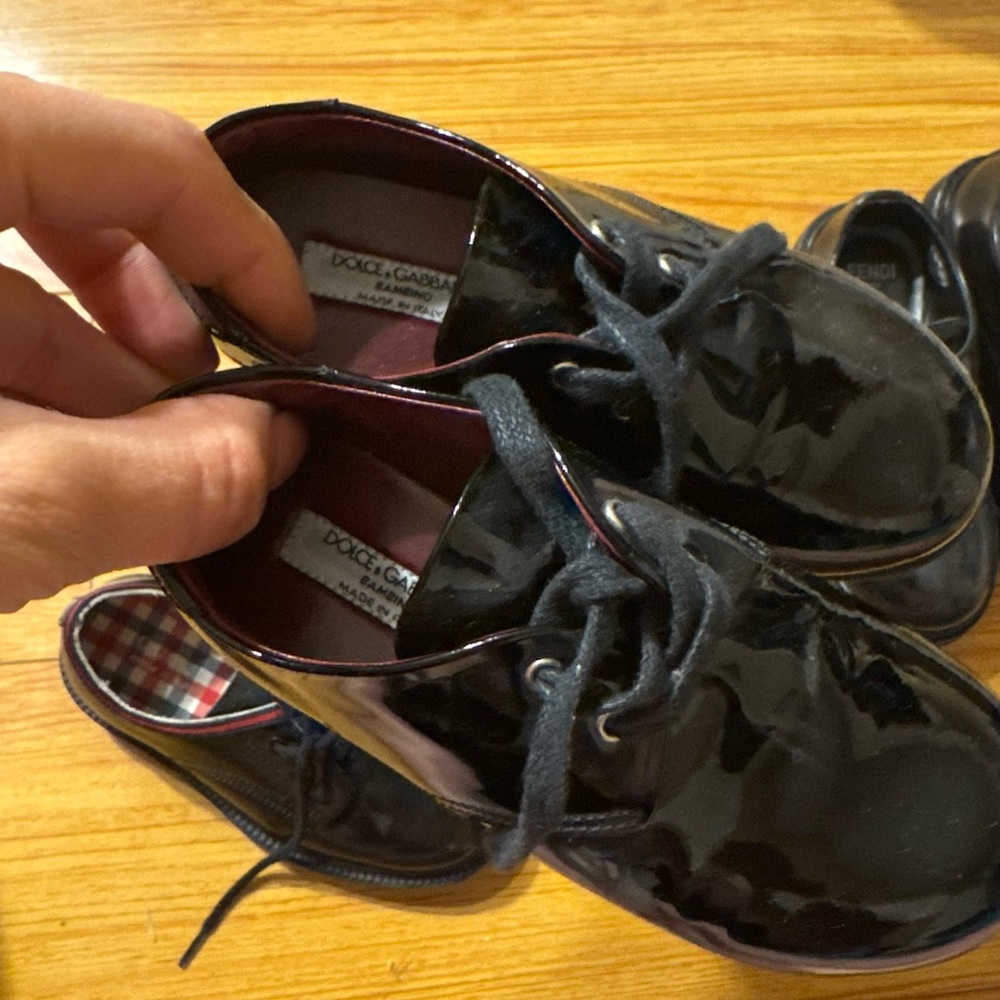 Dolce & Gabbana Black Dress Shoes